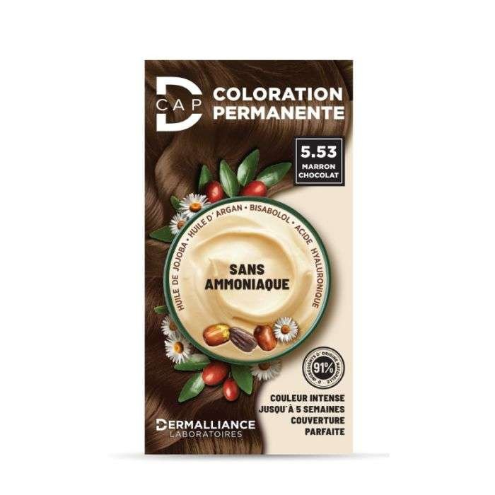 CAP COLORATION PERMANENTE N 5.53 MARRON CHOCOLAT